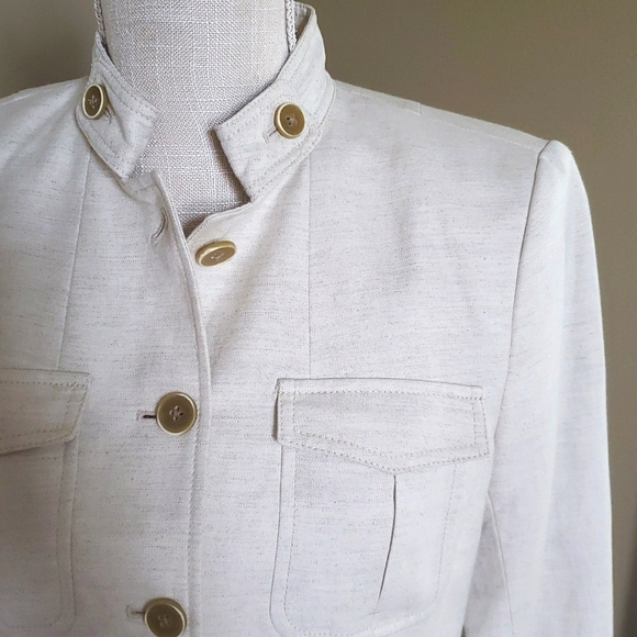 NWT Banana Republic Linen Blend Blazer - Picture 4 of 8